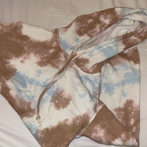 Blue and Brown super cute hoodie